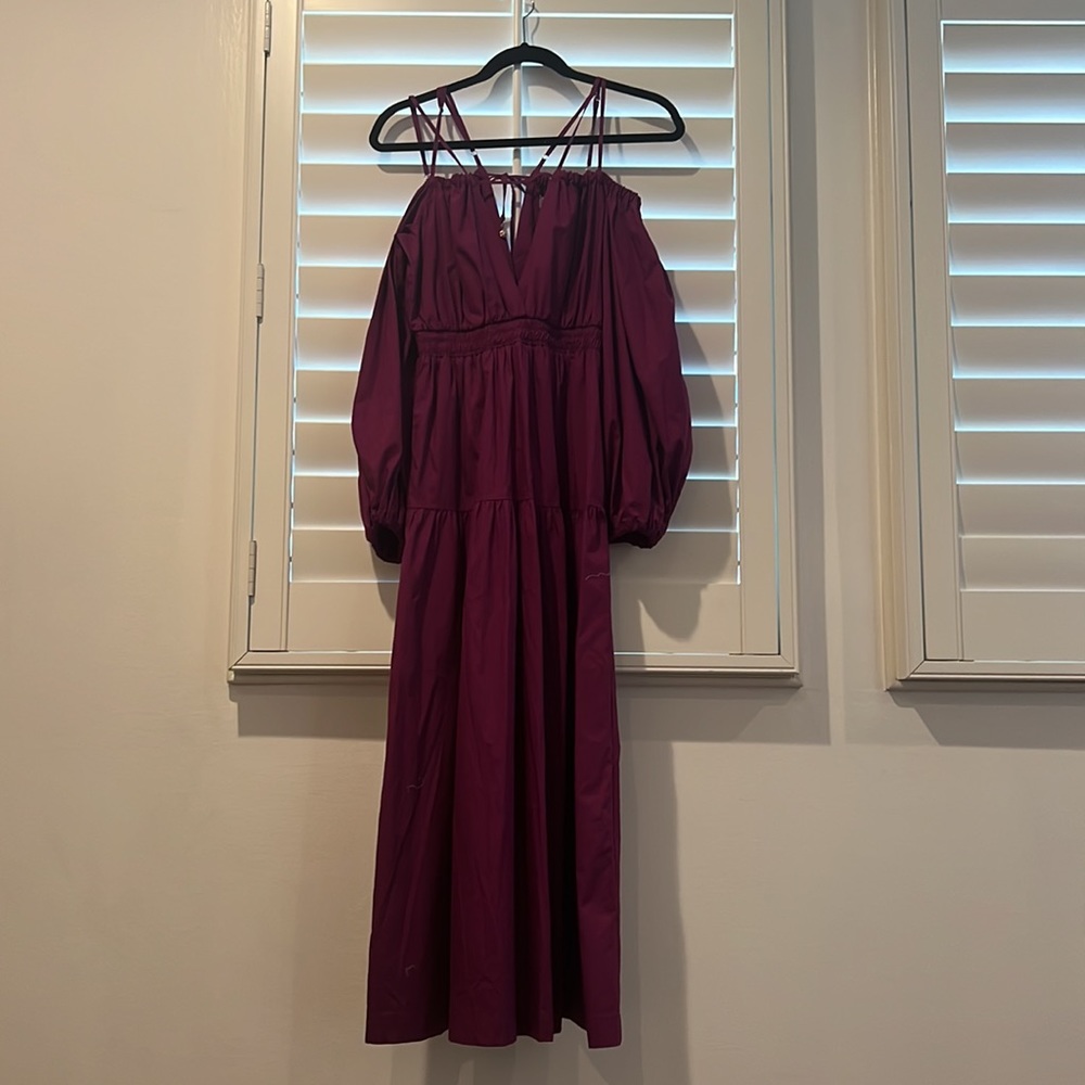 Lalibela Purple Maxi Dress